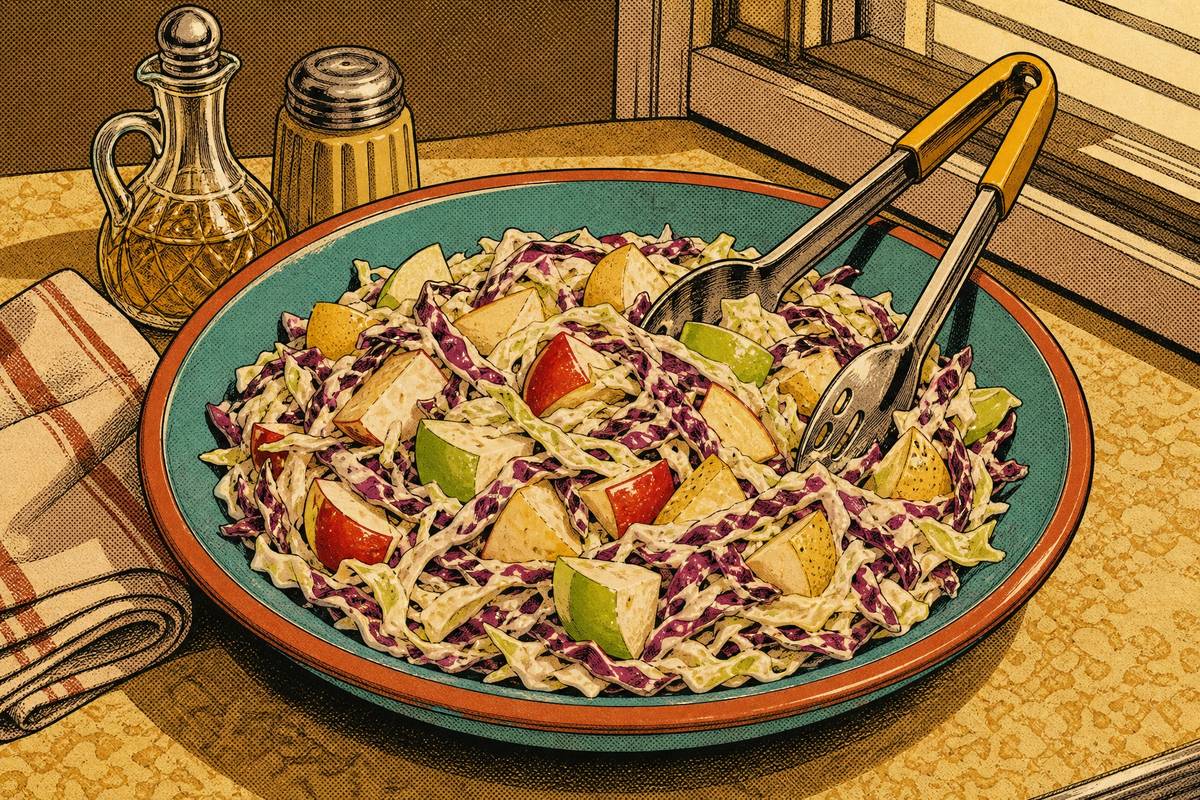 The Crisp Apple and Pear Slaw