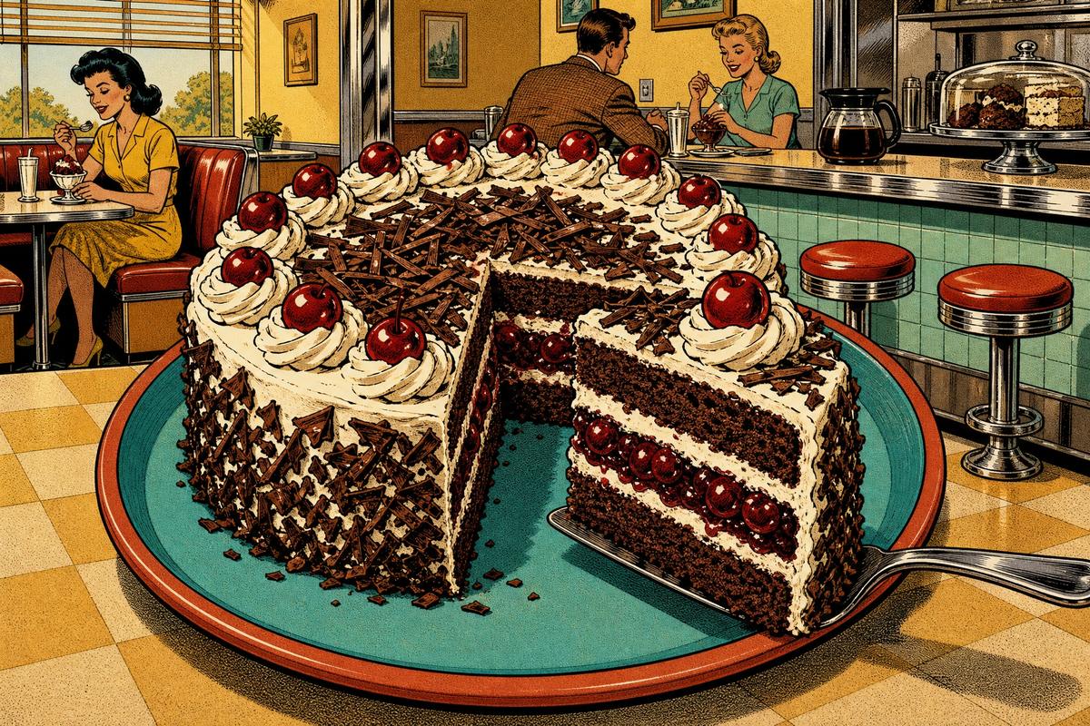 The German Black Forest Cake