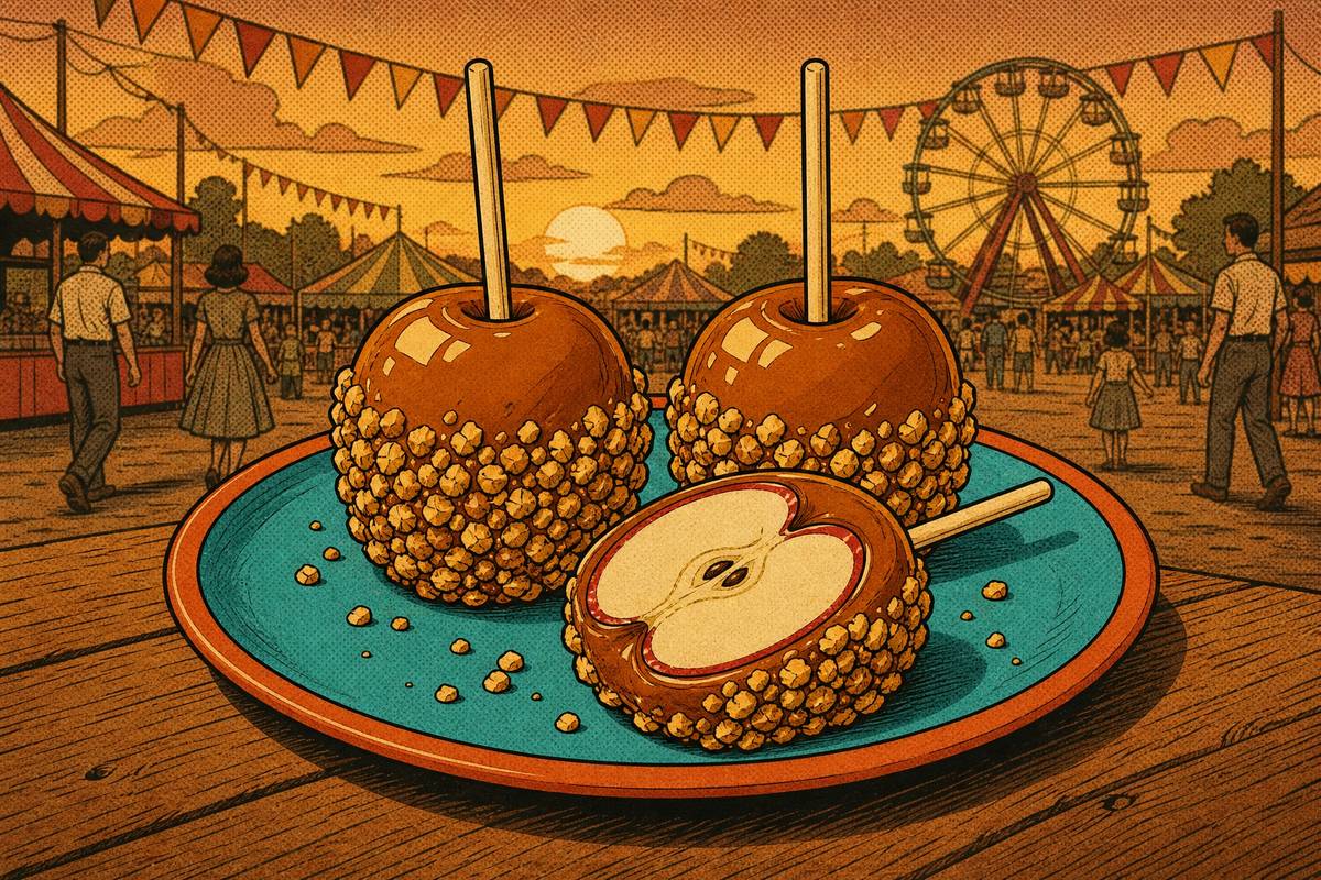 The No-Slide Caramel Apples