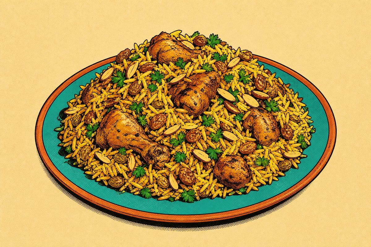 One-Pan Chicken Biryani