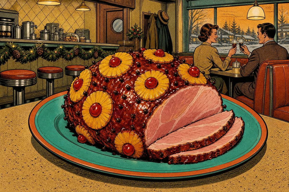The Pineapple-and-Cherry Christmas Ham