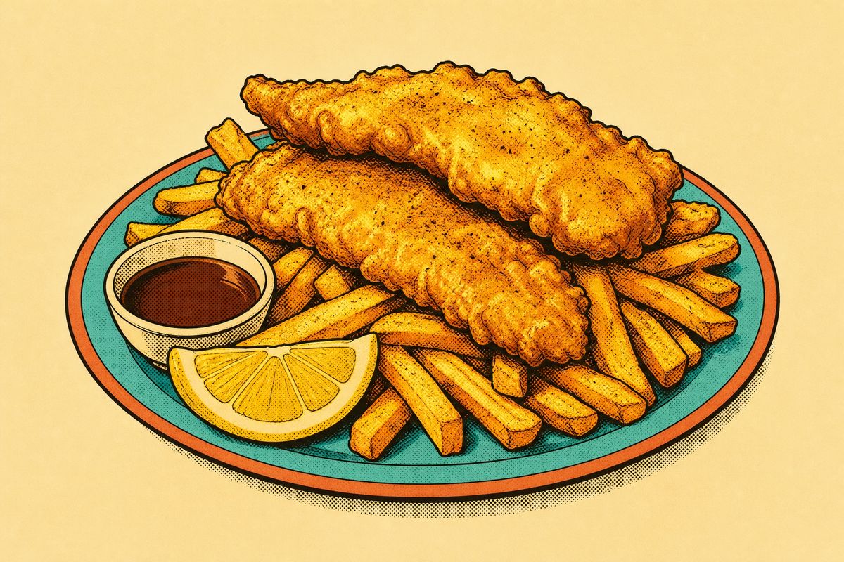 The Two-Fry Fish and Chips