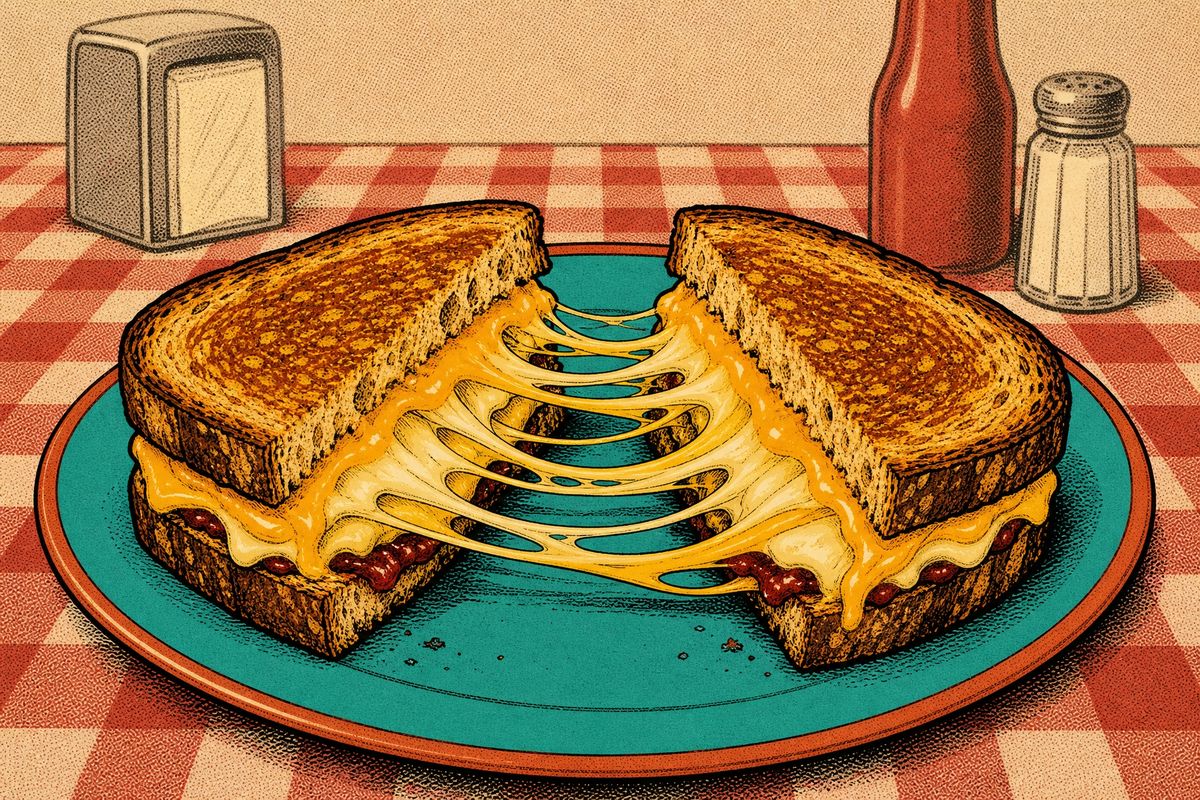 Motel Triple-Cheese & Tomato Jam Melt