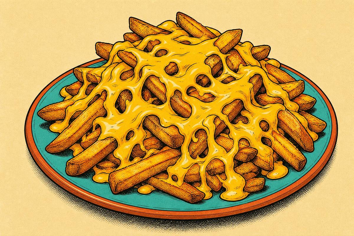 The Broiler-Melt Loaded Fries