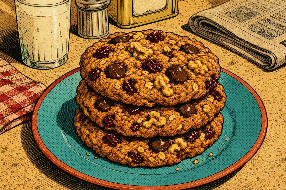 The No-M&Ms Monster Cookies