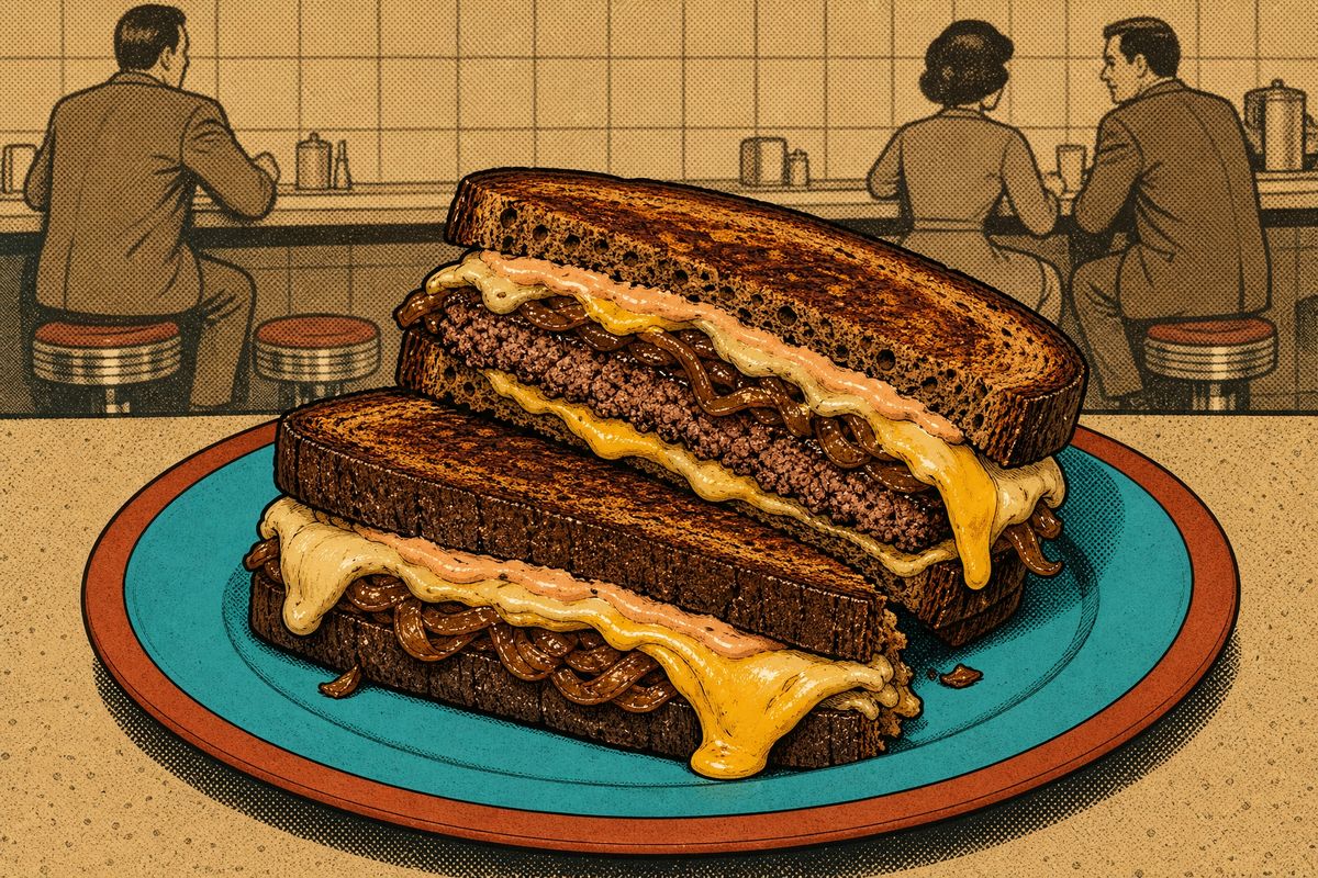 Butter-Griddled Diner Patty Melt