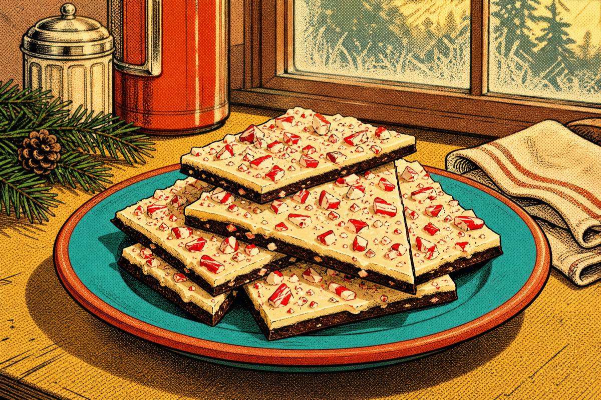 The Ten-Minute Peppermint Bark