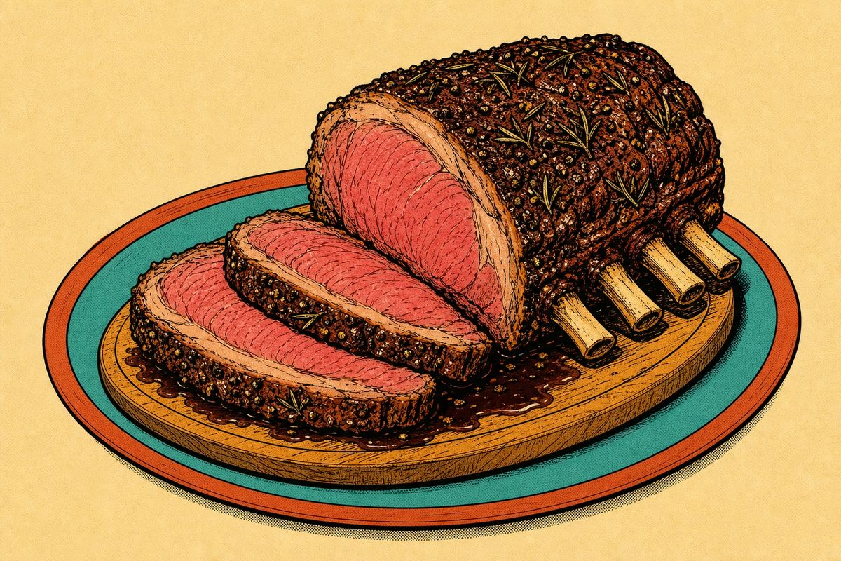 Der Prime Rib im Reverse-Sear