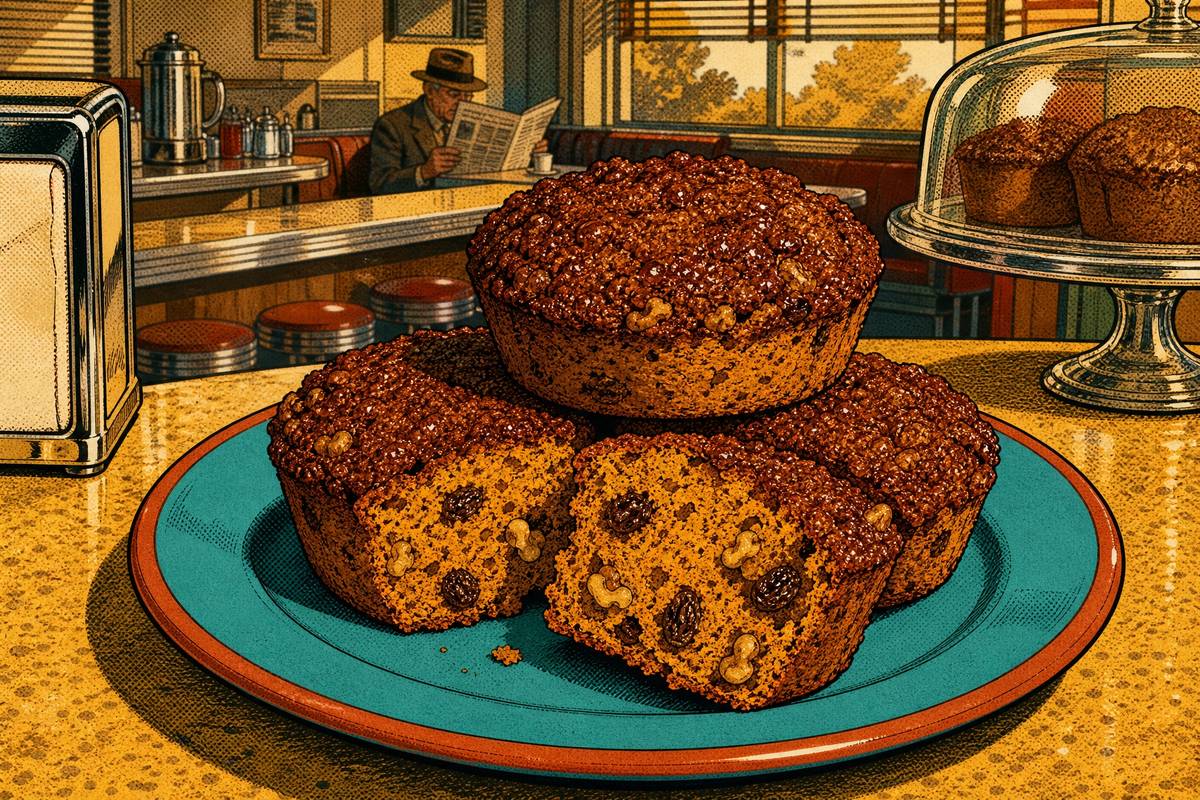 The Craggy-Top Pumpkin Muffins