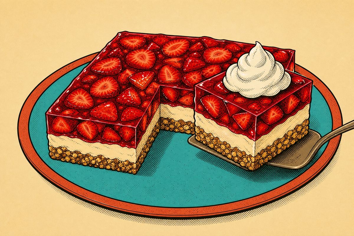 The Three-Layer Pretzel Salad